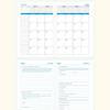 English 2026 Schedule Planner Notepad 12 Months To-do List Notebook  Business