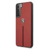 Ferrari Feosihcs21Mre S21+ G996 Czerwony/Red Hardcase Off Track Leather Nylon Stripe