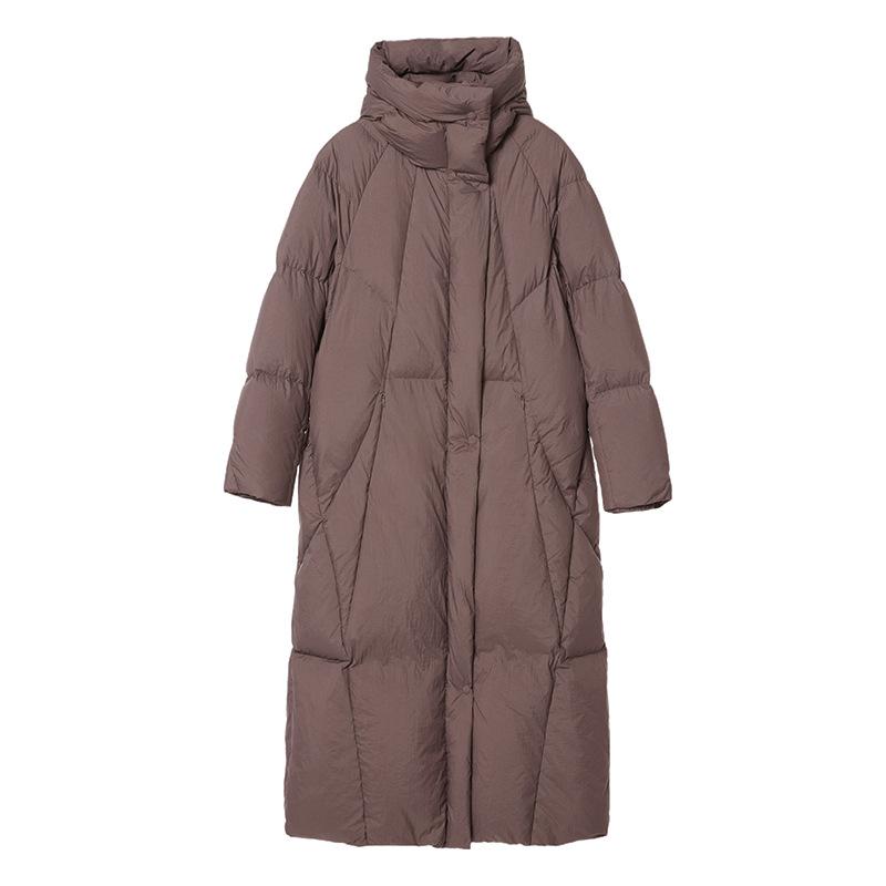 Europe Station Winter New Women's Down Jacket Thickened Large Size Down Jacket Manufacturer a Piece