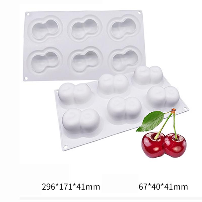 Ananas Päron Persika Fruktserie Tårta Silikonform Mango Apelsin Bakning Mousseform Jordgubb Fransk Dessert Moussetårtsform