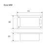 NEW ABS Battery Holder Storage Box 9V with Wires Lead Battery Case Box Bass Ukulele Wired Battery Holder Case Box