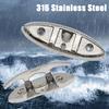 4.5/5/6/8 Inch Boat Folding Cleat Marine Hardware 316 Stainless Steel Mirror Polished Flip-up Mooring Boat Cleats
