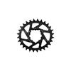 DJC Bike 3 Bolt Mount Oval MTB Chainring 3mm Offset Narrow Wide for SRAM DUB BB30 XX1 X01 GX Eagle Crankset 28T-38T