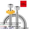 High-Pressure Explosion-Proof 304 Stainless Steel Braided Hose for Water Inlet