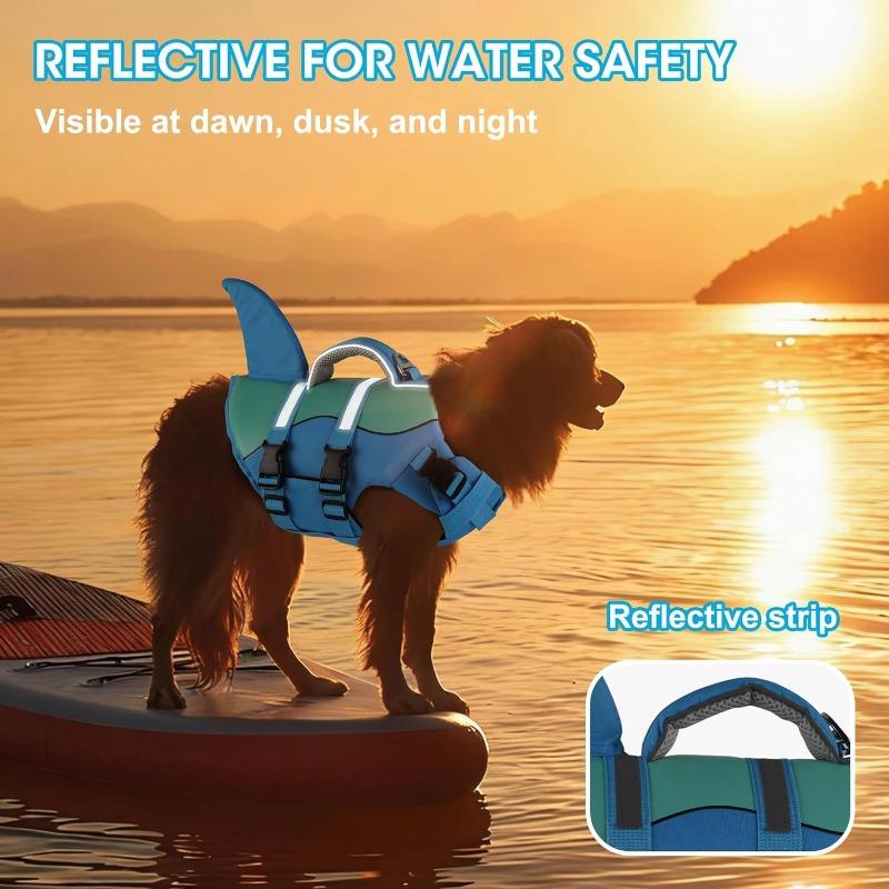 Dog Swimming Suit, Life Jacket, Dog Shark-shaped Swimming Suit, Pet Supplies