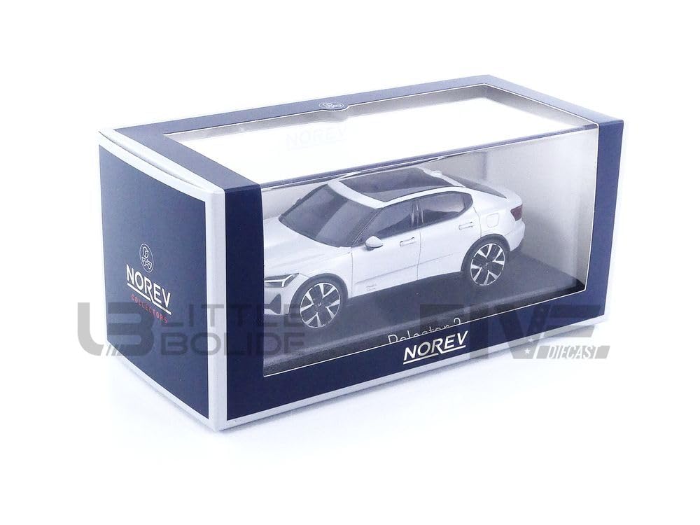 NOREV B Polestar 2 24 Magnesium Gray Scale Model 872012 1/43
