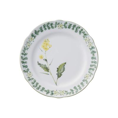 Noritake English Herbs Bone Round 19cm Teller, 19cm, Mikrowellengeeignet, Porzellan, 97815/4942 02