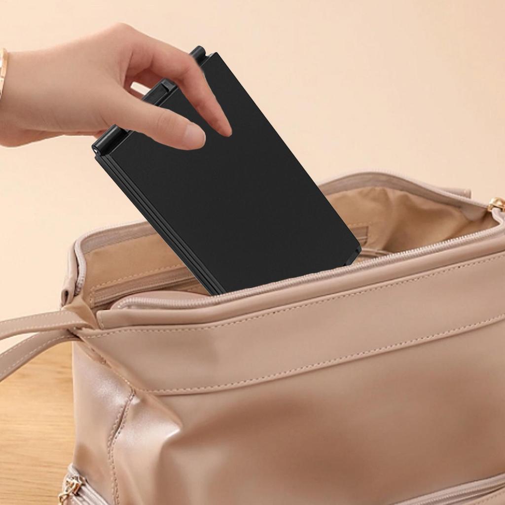 Zrcadla 4směrná cestovní zrcadla na make-up trojitá zrcadla na stříhání vlasů víceúhlová zrcadla na stříhání vlasů stolní kosmetická