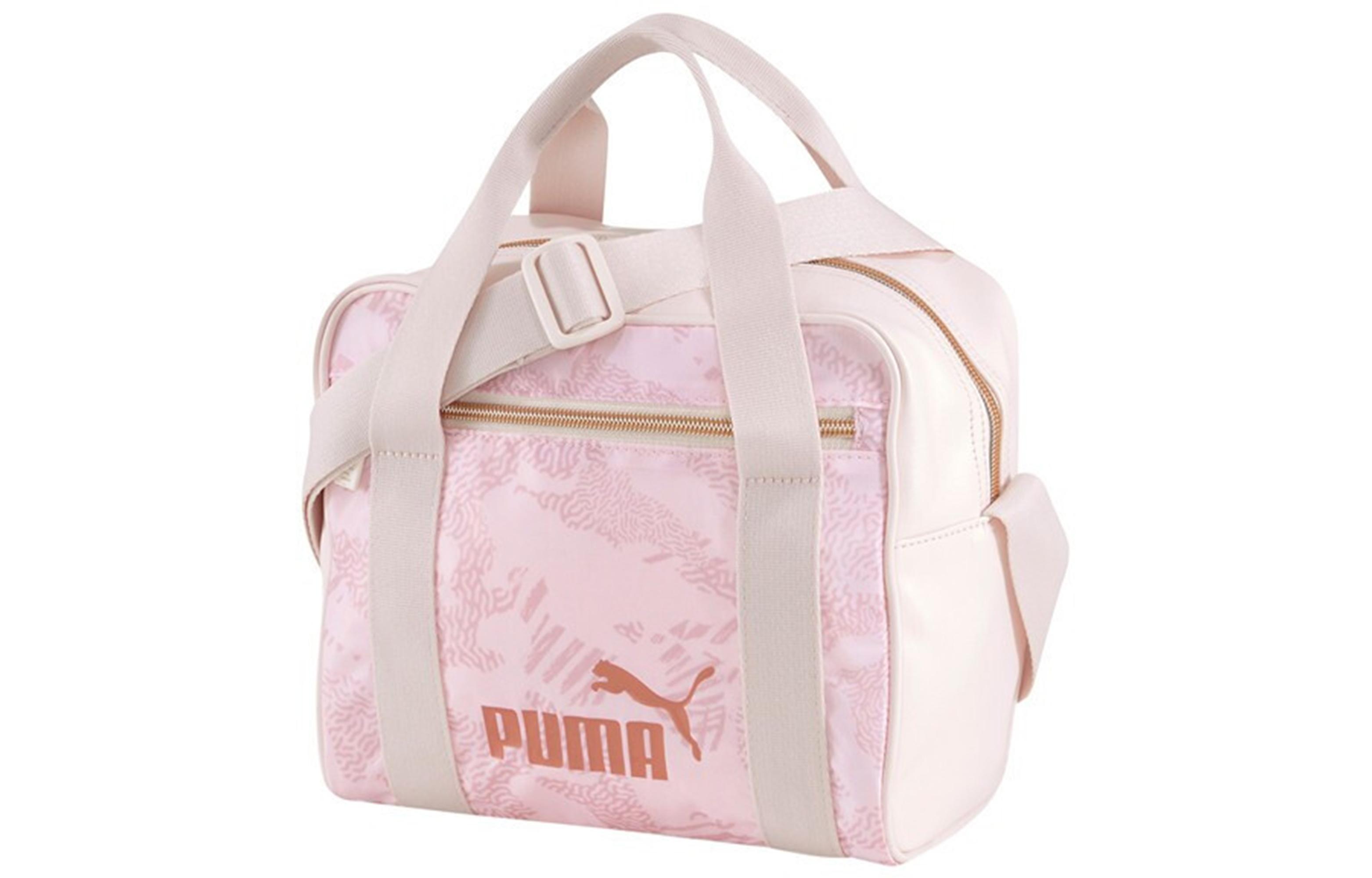 PUMA Artificial Leather, Leather Handbag, Crossbody Bag, Shoulder Bag Regular Women s Pink 076972-02