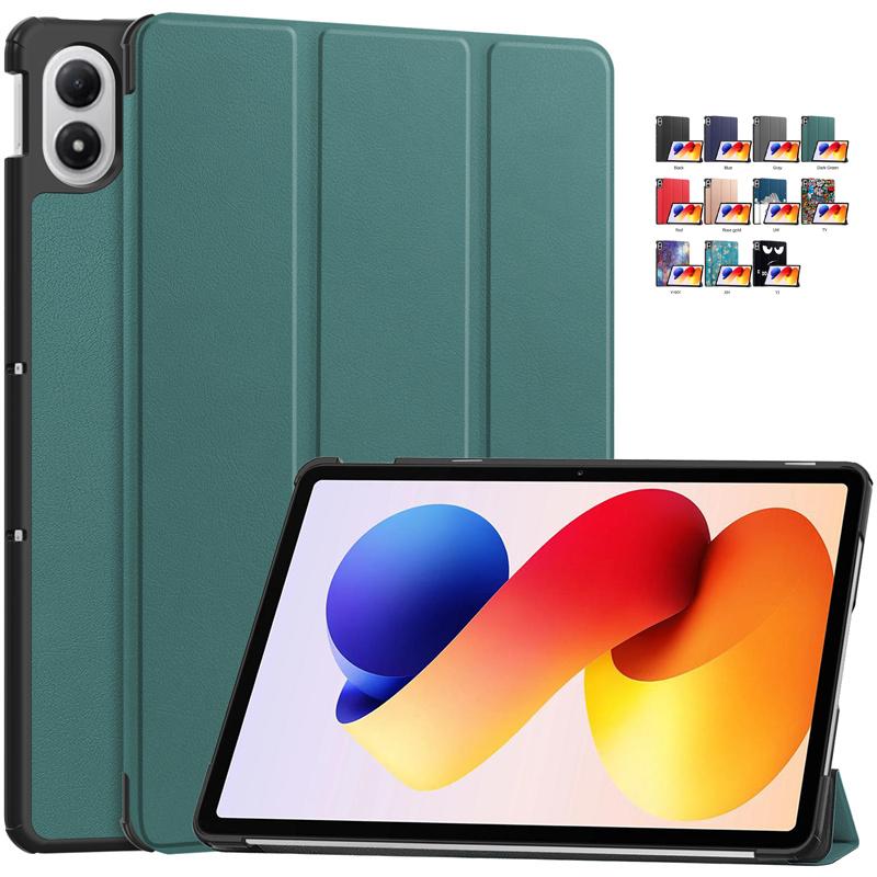 Για Xiaomi Redmi Pad Pro 2025 pro 2024 Τριπλό Διπλωτό Δερμάτινο Σταντ PU Θήκη Tablet Funda Για Redmi Pad 2 Pro pad 2 Θήκη Έξυπνο Κάλυμμα