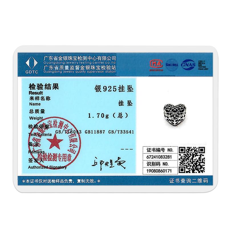 Charms Originale Colorful Heart Beads Fits Bracelets Necklace For Women Charm Copper Luxury Diy Jewelry Fine Party Gifts