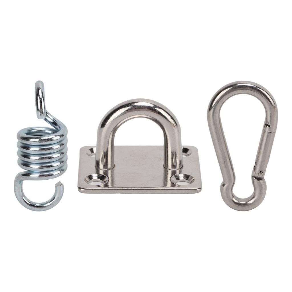 Zestaw do zawieszania sufitowego ze stali nierdzewnej, udźwig 551 funtów, hak do zawieszania do treningu jogi, hamaka, huśtawek