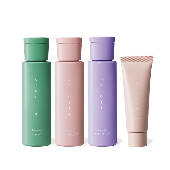 

uruotte trial set Shampoo 40mL 3 types + Repair Milk 15g