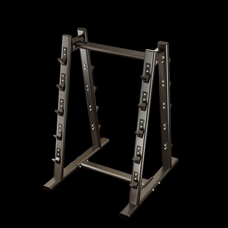 Leapfrog Tiger 100kg Curved Barbell Set with Rack