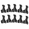 10 Pieces Sound Hole Pickguard Self Guitar Cover Shielded Grape