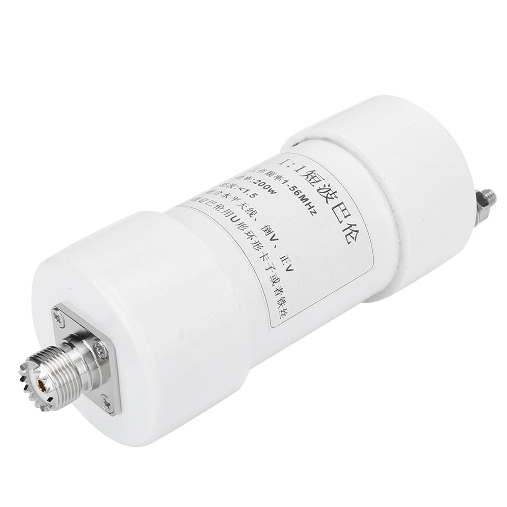 1:1 Mini-Balun mit kurzer Wellenlänge, Barron, 200 W, 156 MHz, für horizontale V-förmige InvertedV-Antenne