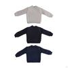 1/ Figure Pullover Sweatshirt Soft Costume Miniature Knit Doll Decor Stylish 6 Inch Clothes