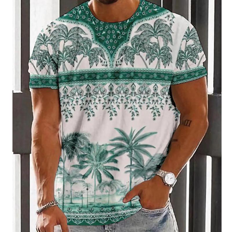 

Новая летняя мужская модная футболка, индивидуальная универсальная мужская футболка с принтом в стиле ретро 8XL зелёный