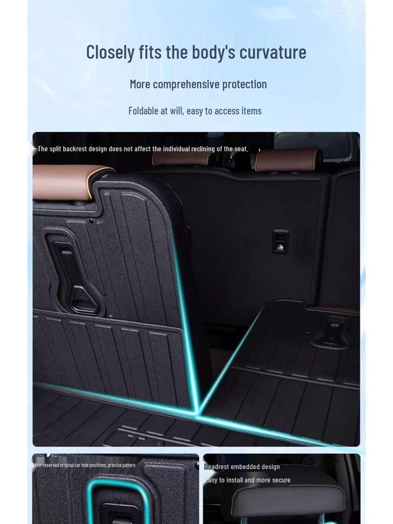 Ideal 6 Trunk Mats: Car Interior & Modification Accessories