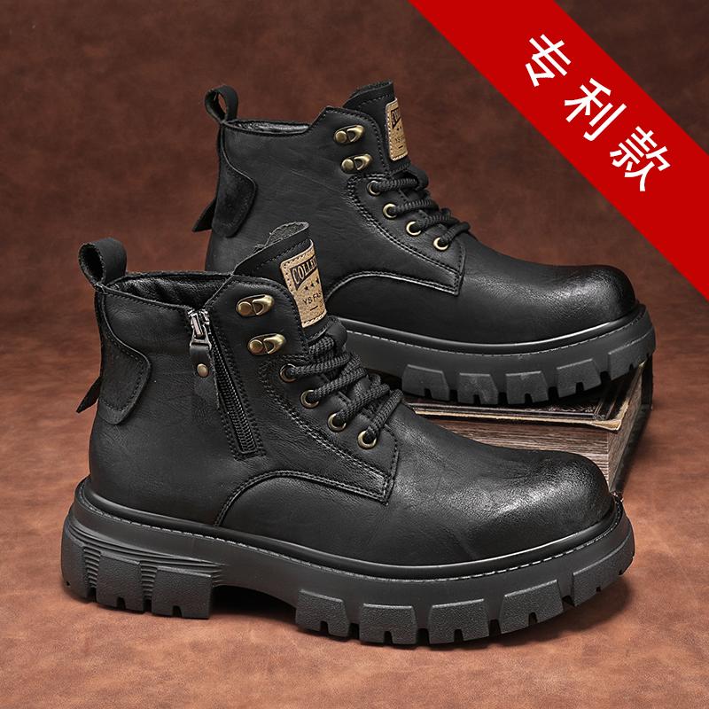 Pánská pravá kůže Boty pro volný čas Měkké mokasíny Pánské ploché módní značky Muži Mokasíny Prodyšné boty pro řidiče