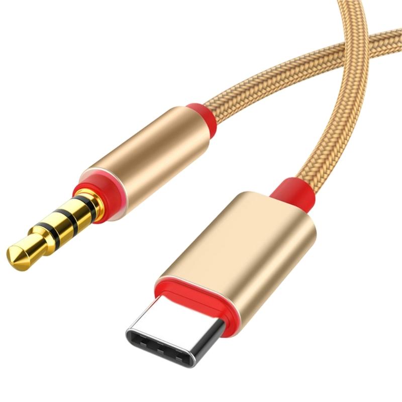 

Удлинительный кабель типа C на 3,5 мм, мужской-мужской, 1 м, портативный, для наушников, мобильного телефона, улучшает качество звука на выходе