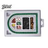 Schmuck-Planungsbrett Perlen-Design DIY-Herstellungsschale Beflockter Organizer