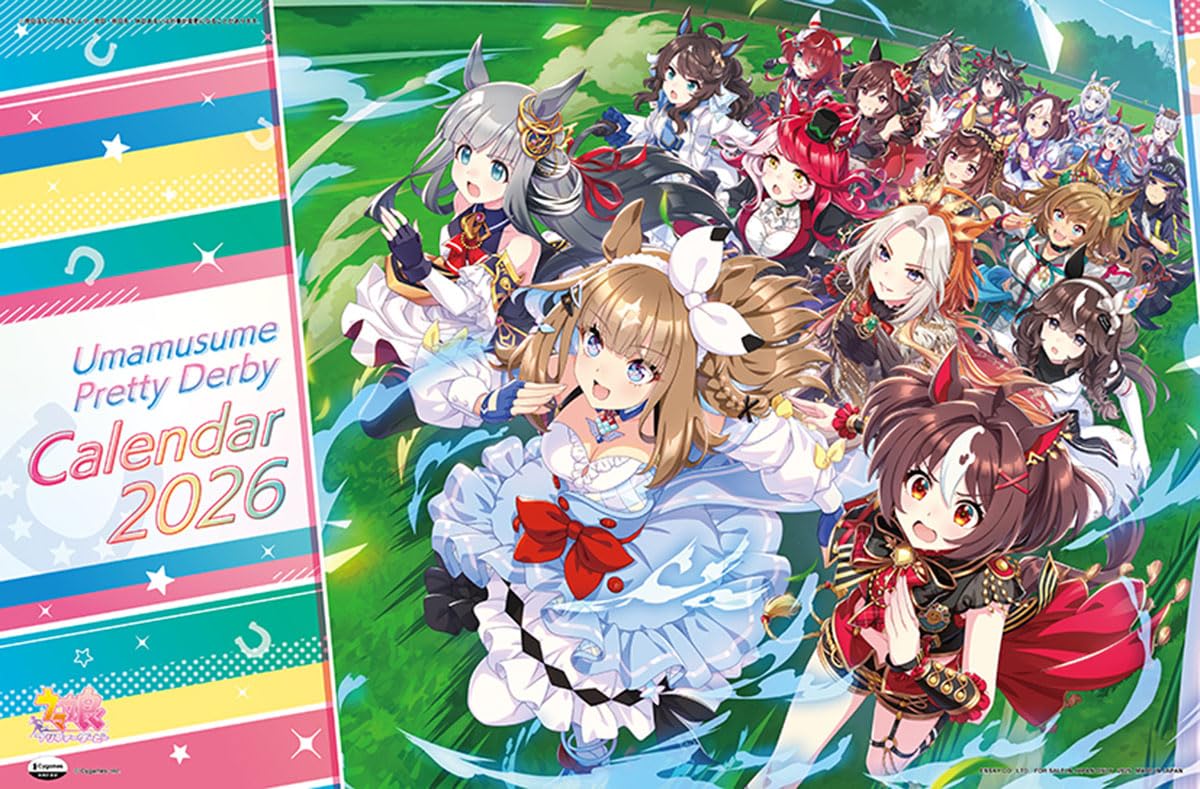 

Uma Musume Pretty Derby CL-041 2026 Wall Calendar