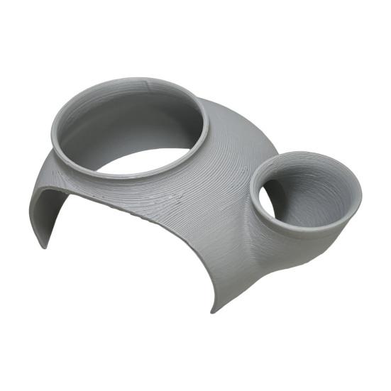 Aquarium Underground Cave 3D Printed Under Gravel Tunnel Hideout Fish Tank Decoration for Betta Corydora Catfish Loach Clown Pleco Guppy Shrimp