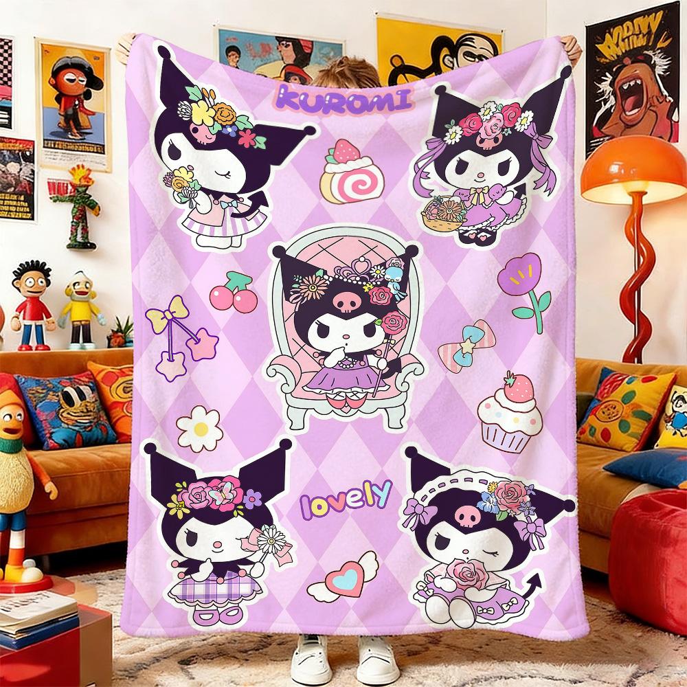 Sofa Blankets and Throws K-Kuromies Fluffy Blanket Camping Bedspread on the Bed Home Decoration Bedspreads Picnic Throw & Winter