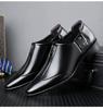 Fashion Pointed-toe Retro British Men's Business Dress Shoes Fashion Casual Spring Autumn Leather Shoes Man Korean New Designer Loafers