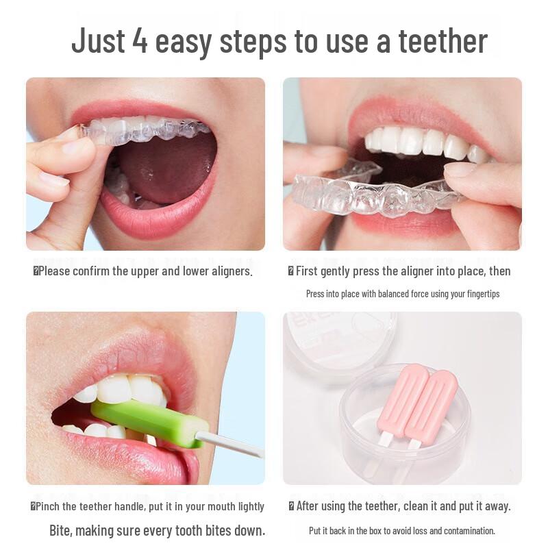 FAWNMUM Orthodontic Aligner Chewies