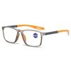 TR90 Sport Reading Glasses Men Ultralight Anti Blue Light Presbyopia Eyeglasses Men's Hyperopia Optical Eyewear Diopters