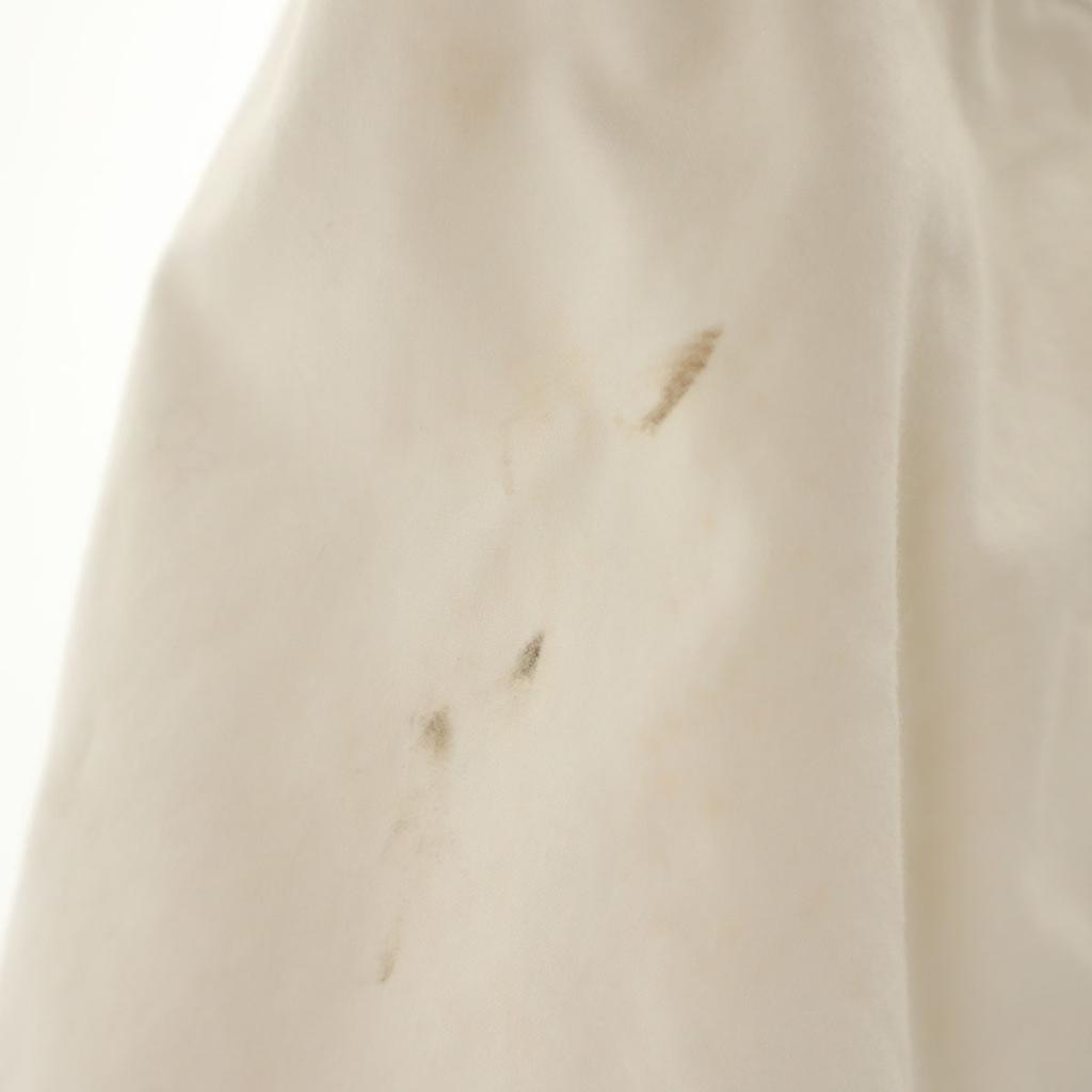 ISSEY MIYAKE 80s Brush Tag Vintage Long Skirt M White Women Used