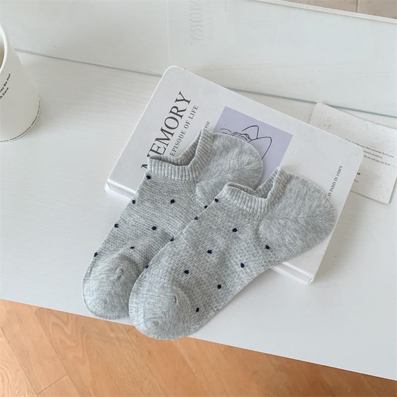 White Socks Spring And Autumn Tube Socks Cotton Stockings Autumn Stockings Sweat-Absorbing Breathable Sports Socks Stacking Socks One size светло-серый