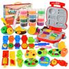 Cross-border children's clay ice cream clay noodle machine toy diy plasticine mold set kindergarten girls