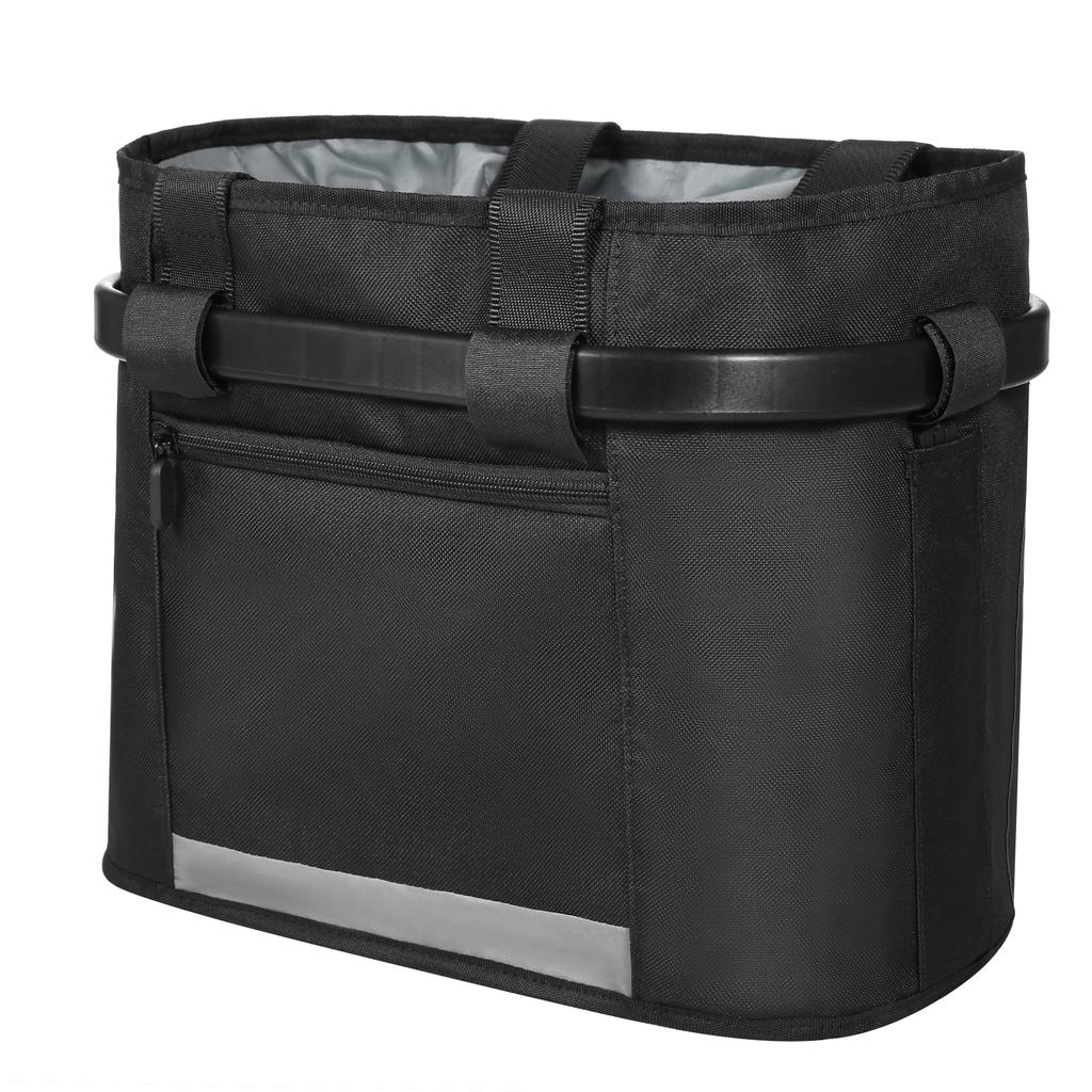 Fahrradkorb, Schnellverschluss, abnehmbar, klappbar, Fahrradlenkerkorb, Haustier, Katze, Hund, Tragetasche