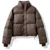 2025 Women's Short Thick Winter Bread Coat - Small Size European & American Style Outerwear