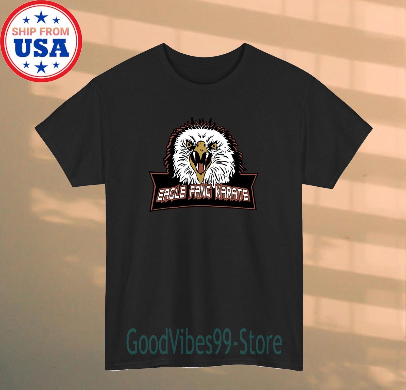 Cobra Kai Eagle Fang Karate Kid Men s Black Size S-5XL 4XL