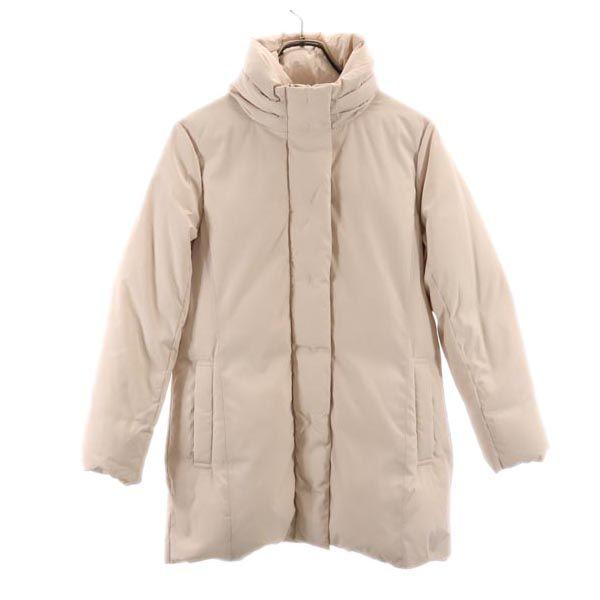 Aquascutum Long sleeve down coat Beige Women Used