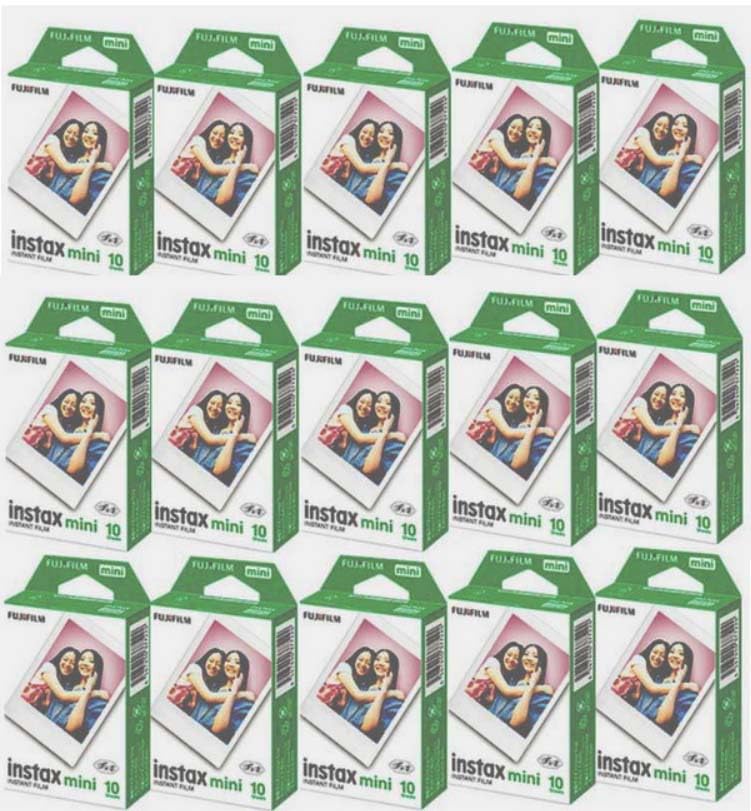 

Fujifilm Cheki Instant Color Film Instax 15 packs Mini, (150 sheets)