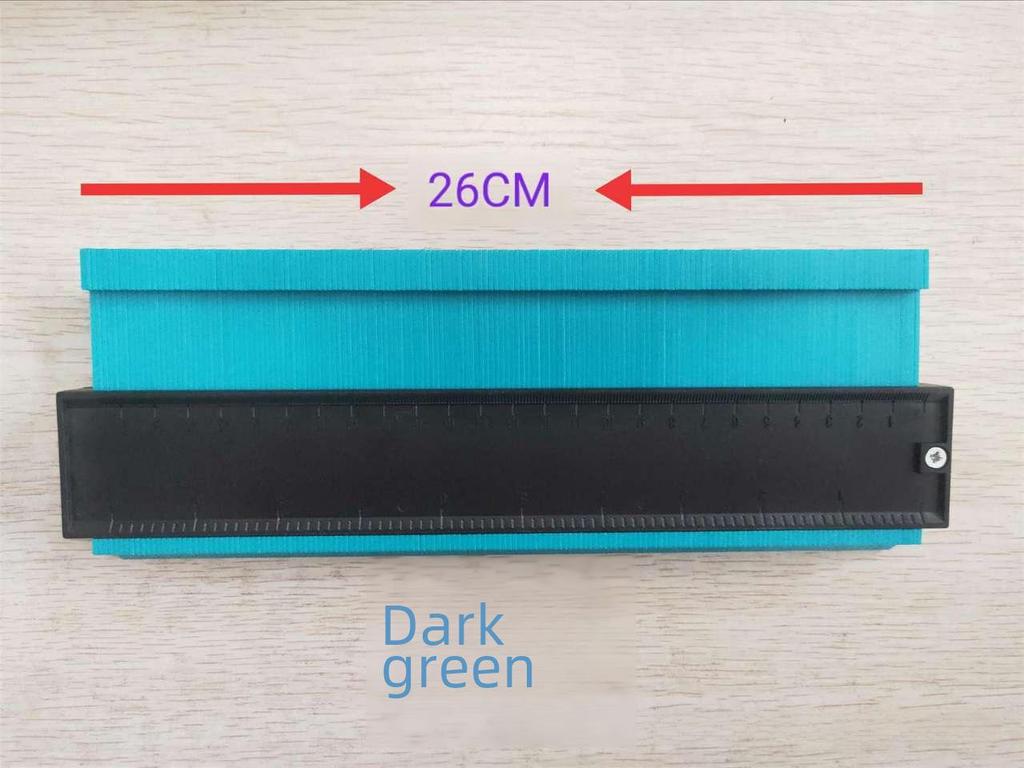 Universal Multi-Functional Contour Shaper Ruler for Woodworking