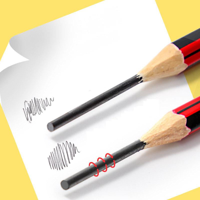 50/30/10PCS School Students Writing Stationery Wooden Pencil HB Pencil with Eraser Children's Kids Study Drawing Pencil Pen