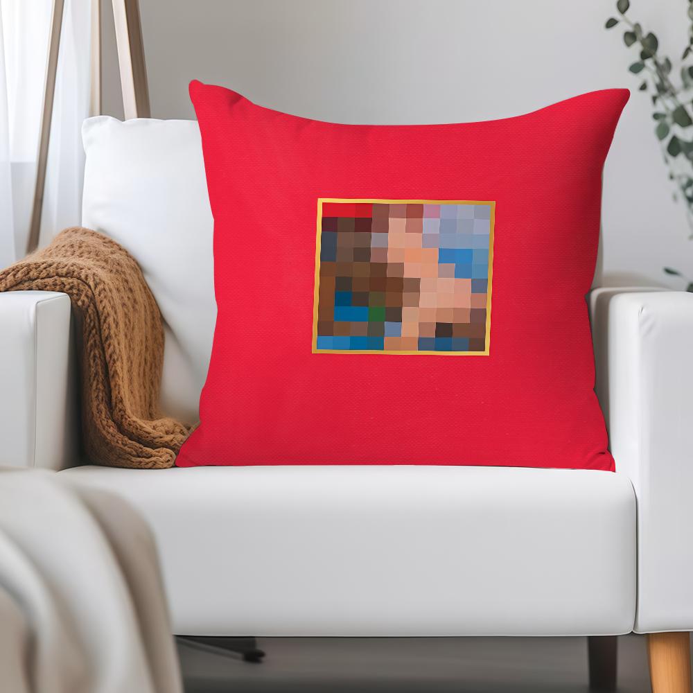 Rap Singer K-kanye W-west Bully Pillow Case Applicable Space For Guest Rooms Interiors Cars Office House Decoration