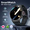 LIGE V69 Smartwatch 1,85" Stor Skærm Puls Blodilt Multi-Sport Vandtæt Udendørs Ur Sort