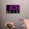 Multifunctional Large Screen Clock: Wall & Tabletop Use, Simple Style for Living Room with Alarm 0717