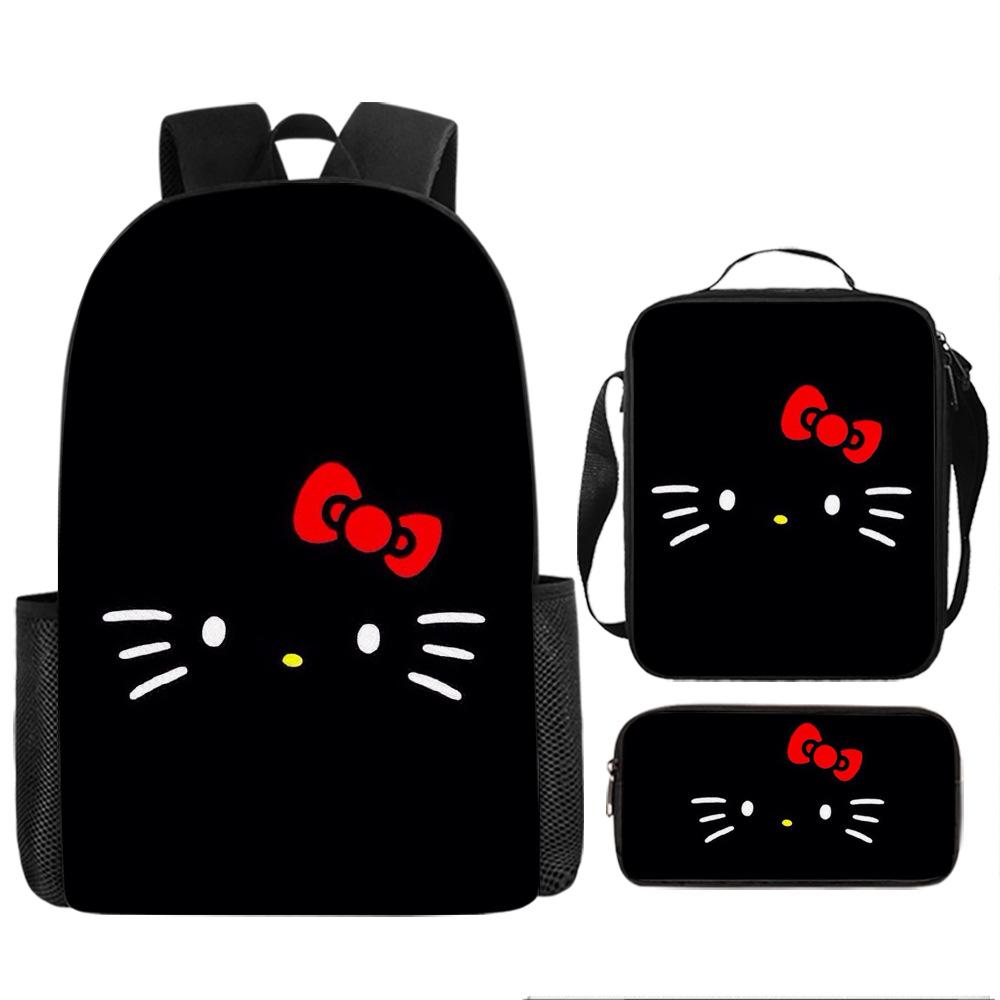 3D Animation Three-Piece Yugui Dog Cartoon Primary And Secondary School Students Schoolbag Children'S Backpack