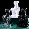 Practical Necklace Display Rack Mannequin Holder for Exhibitions and Collections