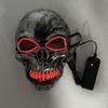 Luminous Cosplay Mask Ghost Party Props EL Wire Party Mask Props  Halloween