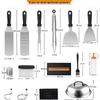 19-Piece Stainless Steel BBQ Tool Set