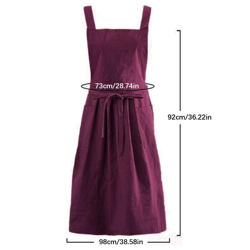 Wasserdichtes Kleid Polyester Schürze Langlebige Küchenkleidung Zum Kochen Reinigen Und Professionellen Gebrauch
